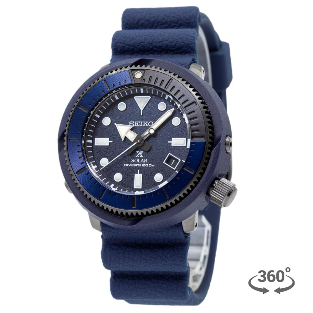 SNE533P1-Seiko Men's SNE533P1 Prospex Solar Blue Dial Watch