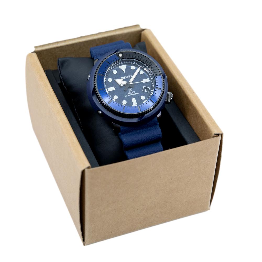 SNE533P1-Seiko Men's SNE533P1 Prospex Solar Blue Dial Watch