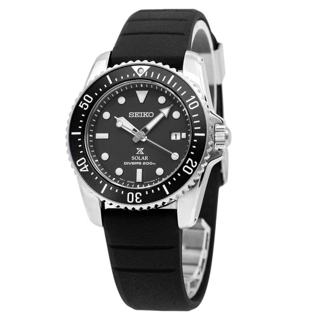 SNE573P1-Seiko Men's SNE573P1 Prospex Black Dial Watch