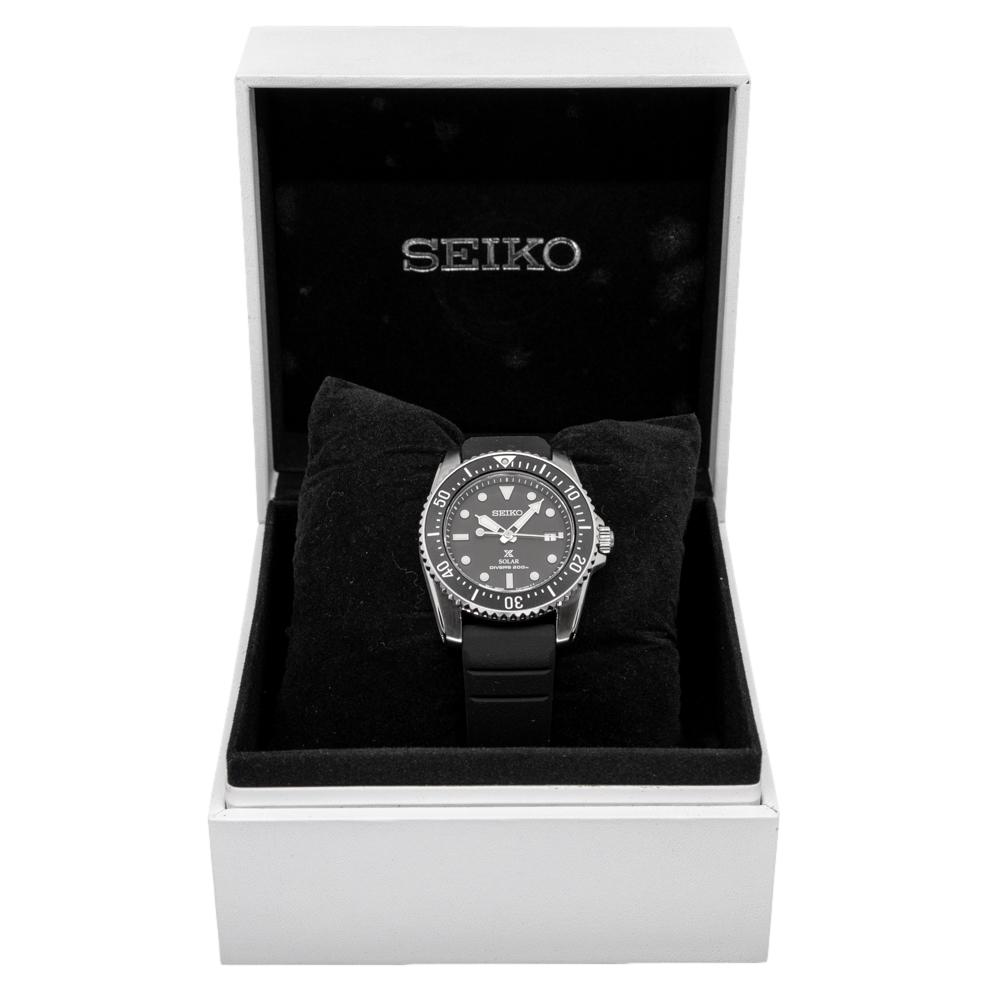 SNE573P1-Seiko Men's SNE573P1 Prospex Black Dial Watch