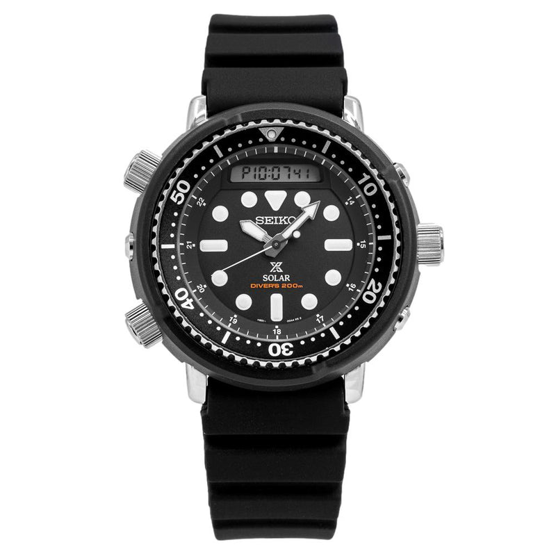 SNJ025P1-Seiko Men's SNJ025P1 Prospex Solar Arnie Black Dial Watch