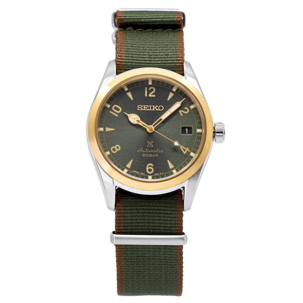 SPB212J1-Seiko Men's SPB212J1 Prospex Green Dial Watch