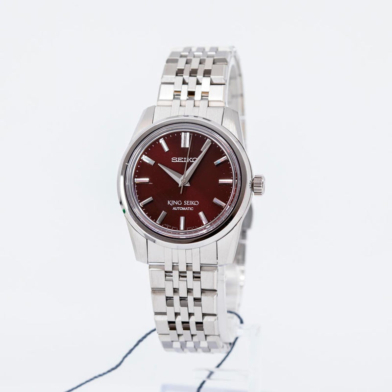 SPB287J1-Seiko Men's SPB287J1 King Seiko Red Dial Auto Watch
