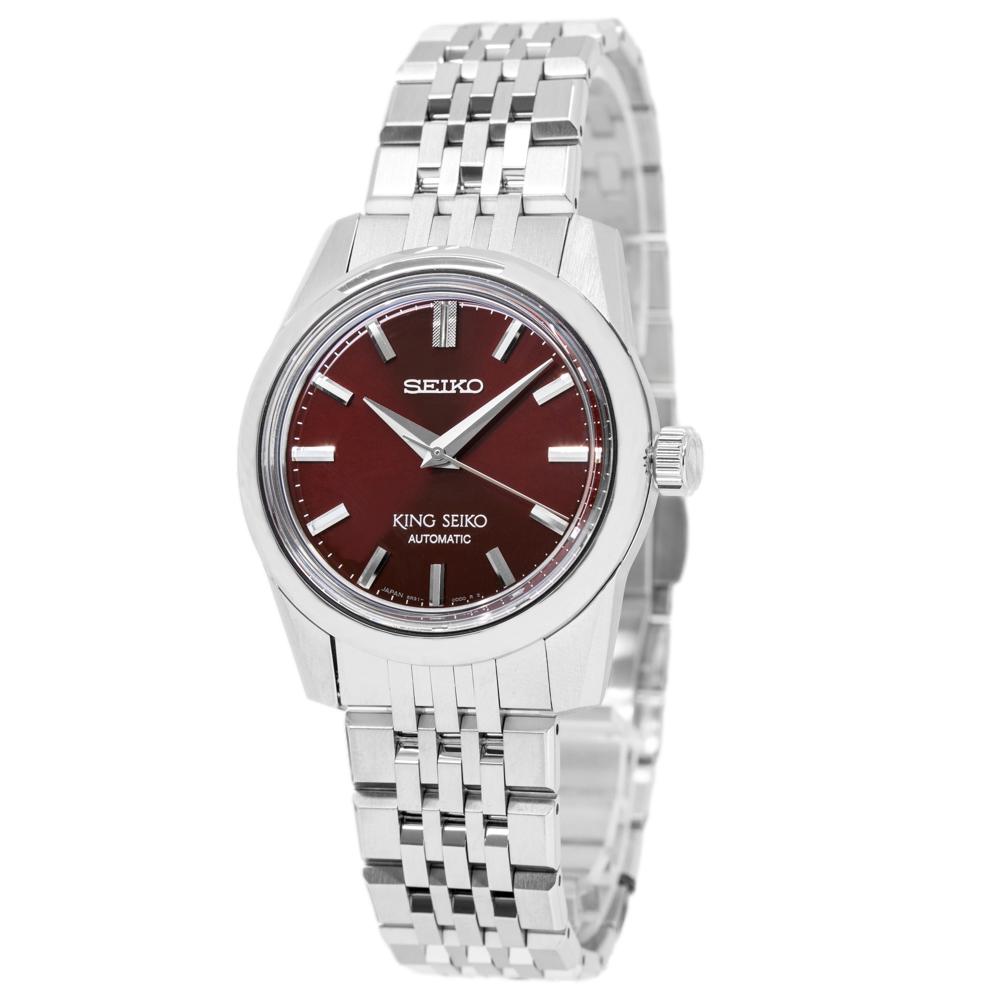 SPB287J1-Seiko Men's SPB287J1 King Seiko Red Dial Auto Watch