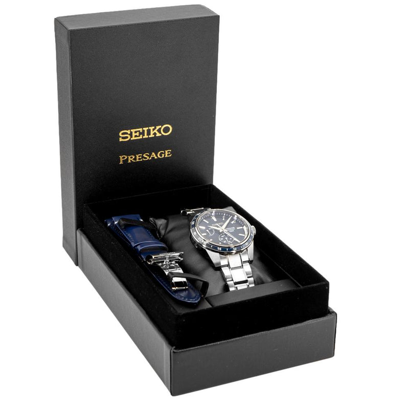 SPB303J1-Seiko Men's SPB303J1 Presage Limited Ed GMT Watch