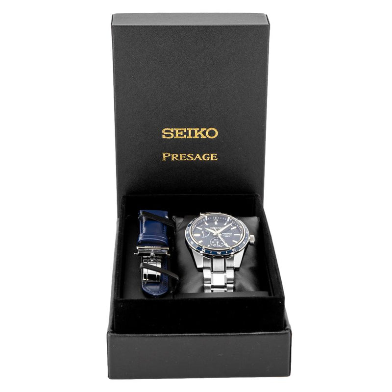 SPB303J1-Seiko Men's SPB303J1 Presage Limited Ed GMT Watch