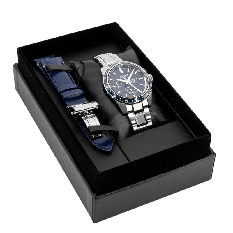 SPB303J1-Seiko Men's SPB303J1 Presage Limited Ed GMT Watch