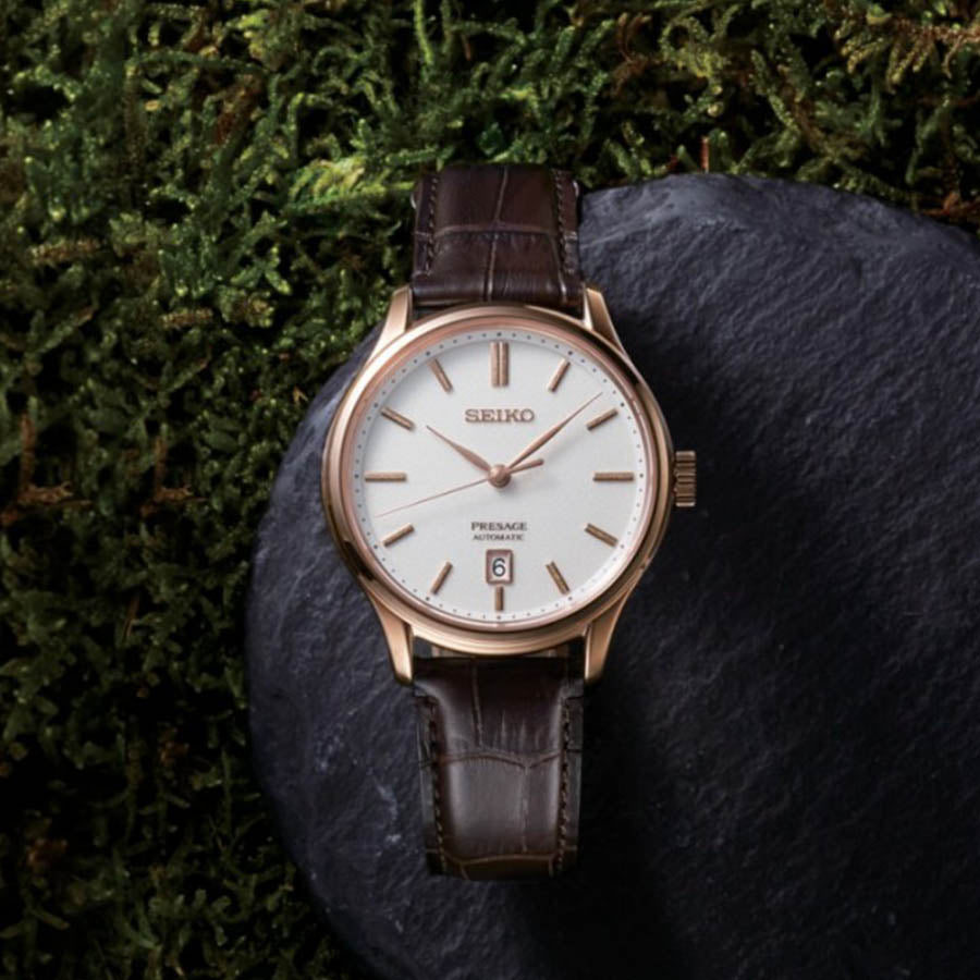 SRPD42J1-Seiko Men's SRPD42J1 Presage White Dial Auto Watch