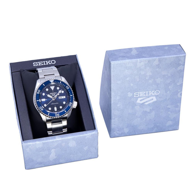 SRPD51K1-Seiko Men's 5 Sports SRPD51K1 Blue Dial Watch
