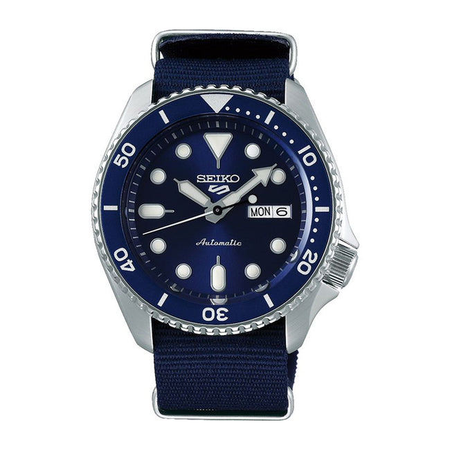 SRPD51K2-Seiko Men's SRPD51K2 Sports Blue Dial Watch