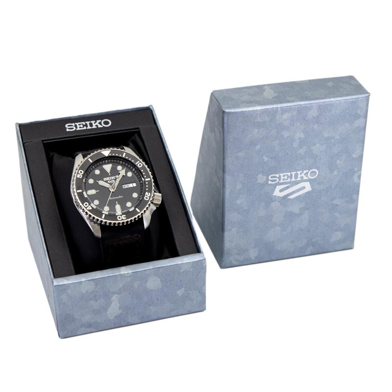 SRPD55K2-Seiko Men's SRPD55K2 Sports Black Dial Watch
