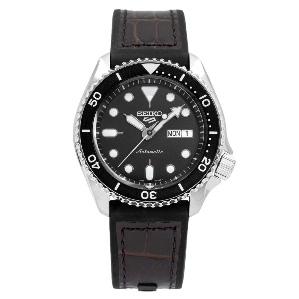 SRPD55K2-Seiko Men's SRPD55K2 Sports Black Dial Watch