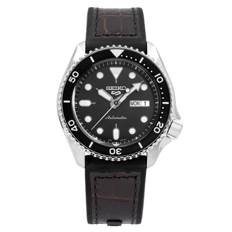 SRPD55K2-Seiko Men's SRPD55K2 Sports Black Dial Watch