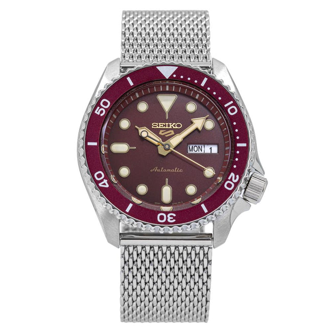 SRPD69K1-Seiko Men's SRPD69K1 Sports Red Dial Watch