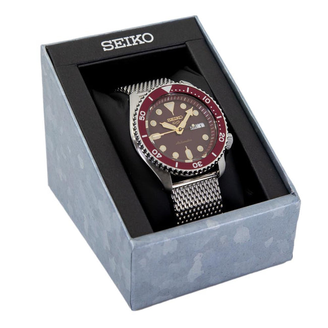 SRPD69K1-Seiko Men's SRPD69K1 Sports Red Dial Watch