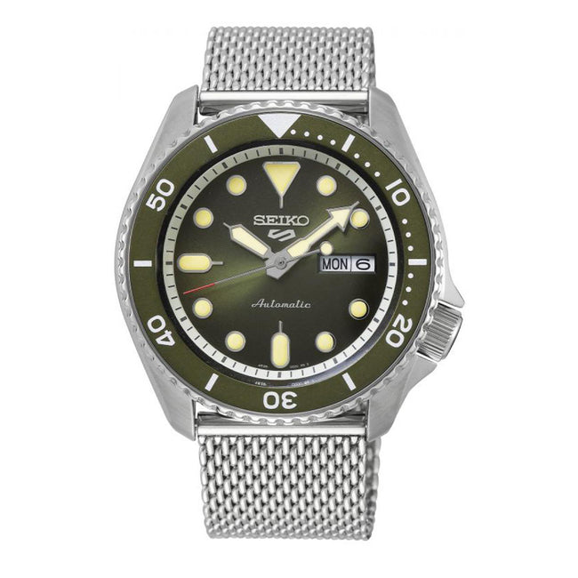 SRPD75K1-Men's SRPD75K1 5 Sports Green Dial Watch