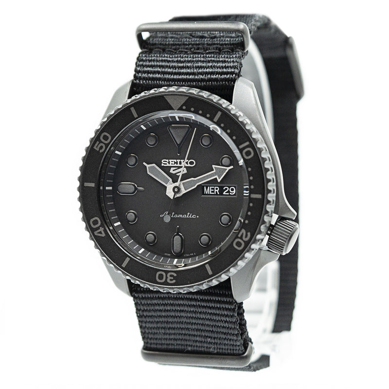 SRPD79K1-Seiko Men's 5 Sports SRPD79K1 Black Dial Watch