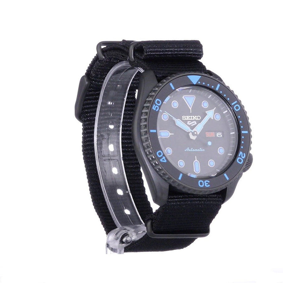 SRPD81K1-Seiko Men's SRPD81K1 5 Sports Black Dial Watch