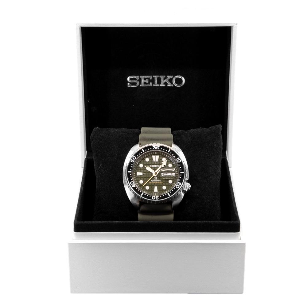 SRPE05K1 -Seiko Men's SRPE05K1 Prospex Diver's Green Dial Watch