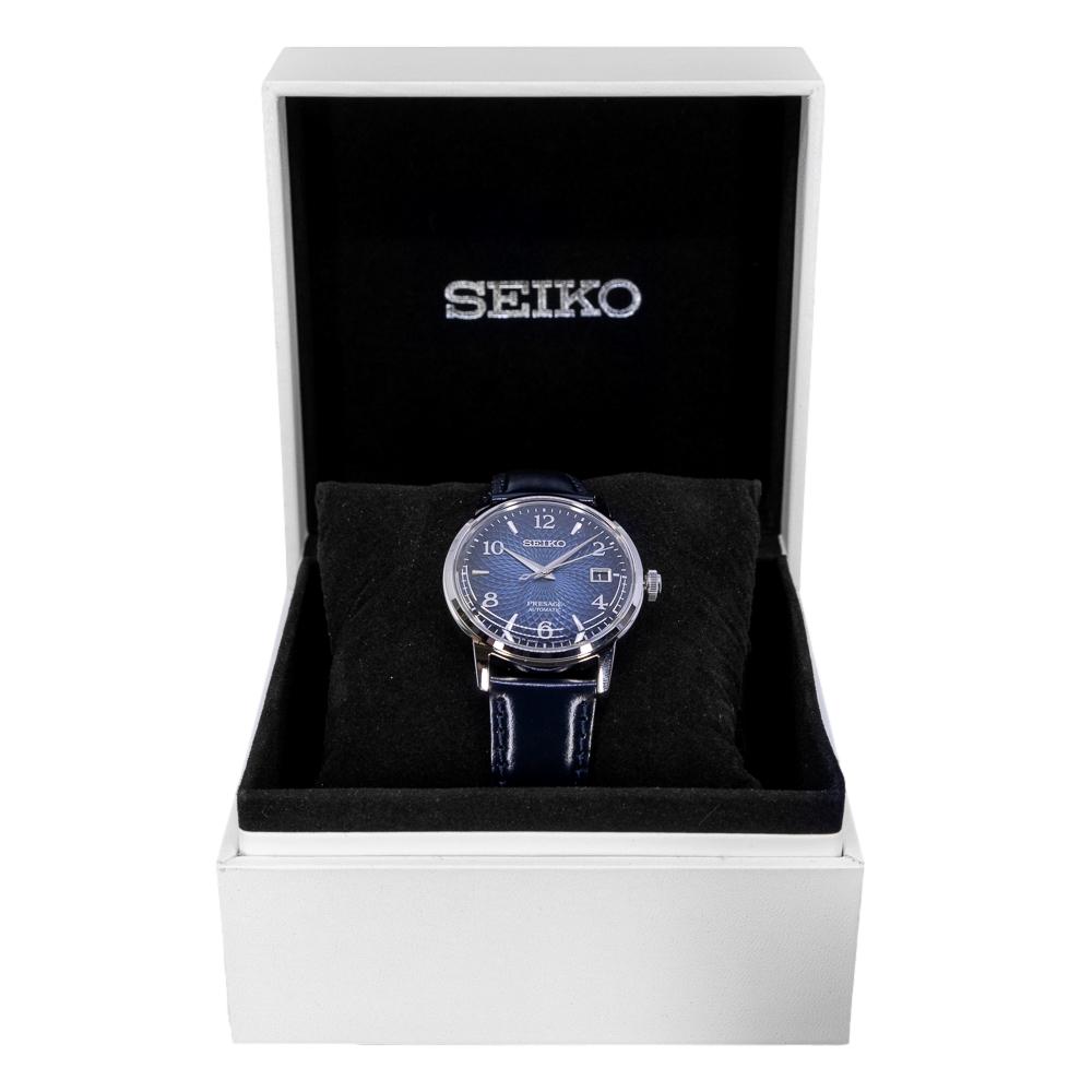 SRPE43J1-Seiko Men's SRPE43J1  Presage Blue Dial Watch