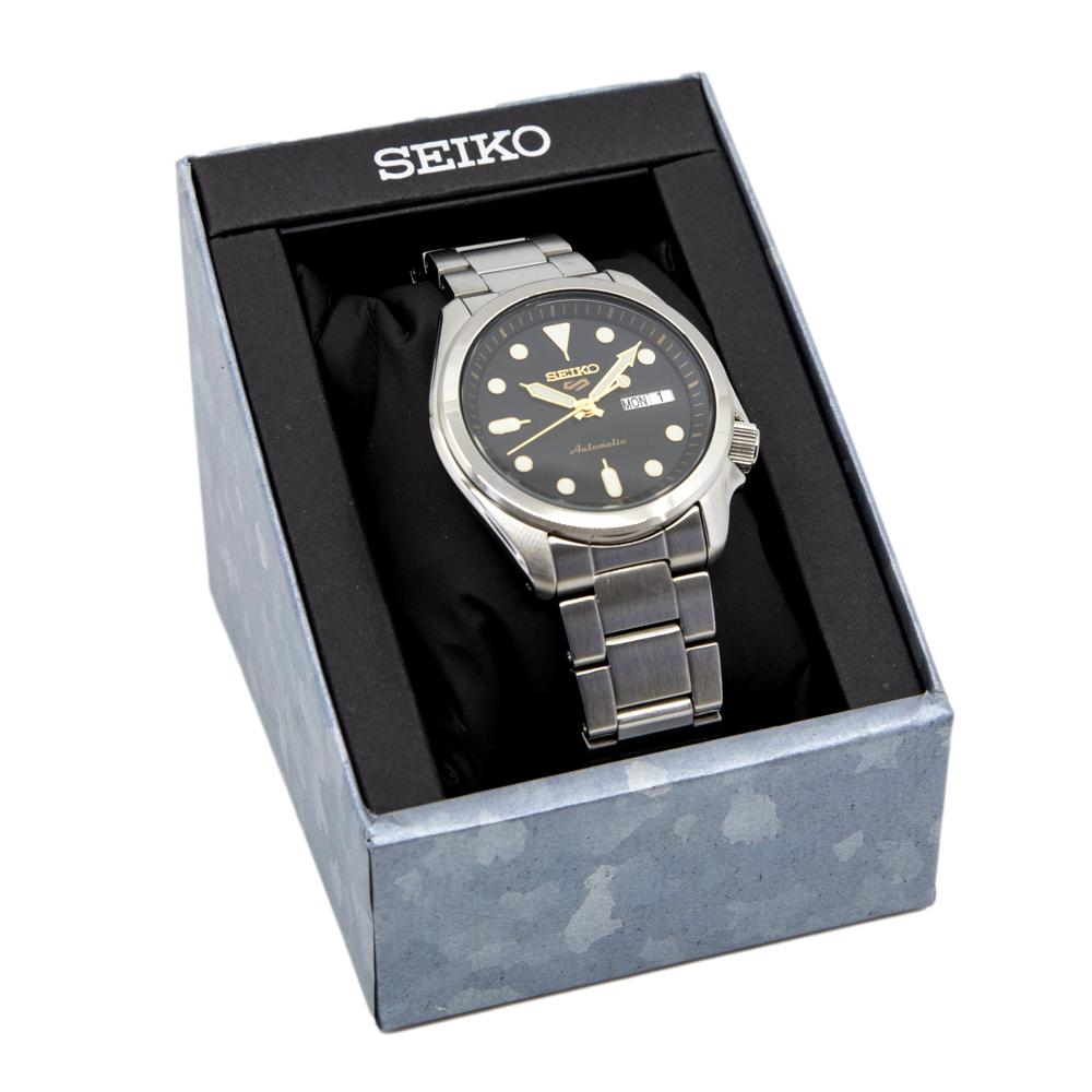 SRPE57K1 -Seiko Men's SRPE57K1 5 Sports Black Dial Watch 
