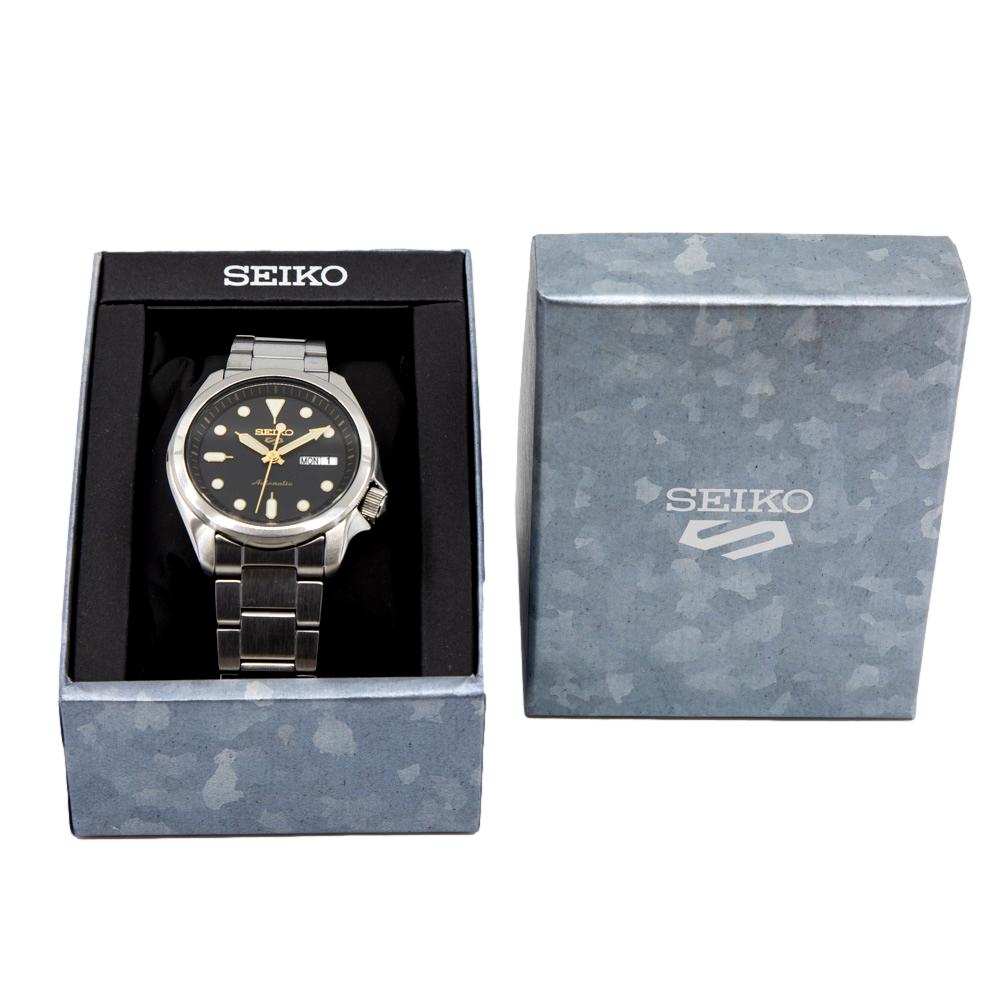 SRPE57K1 -Seiko Men's SRPE57K1 5 Sports Black Dial Watch 