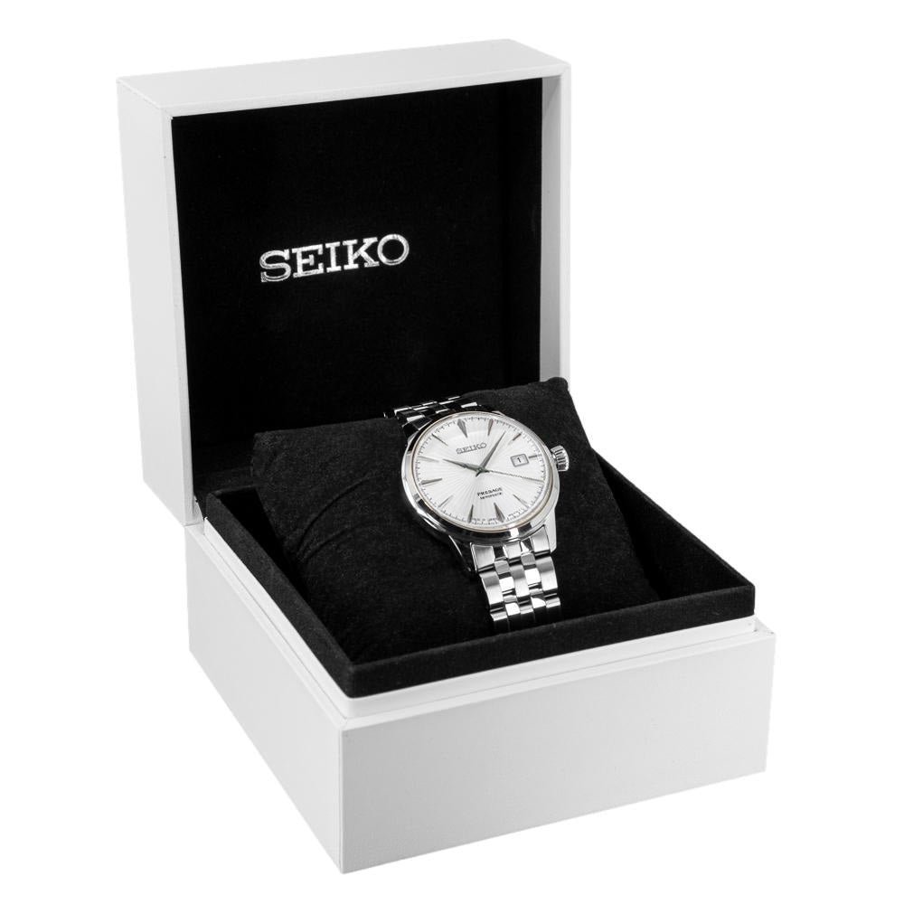 SRPG23J1-Seiko Men's SRPG23J1 Presage Silver Dial Watch