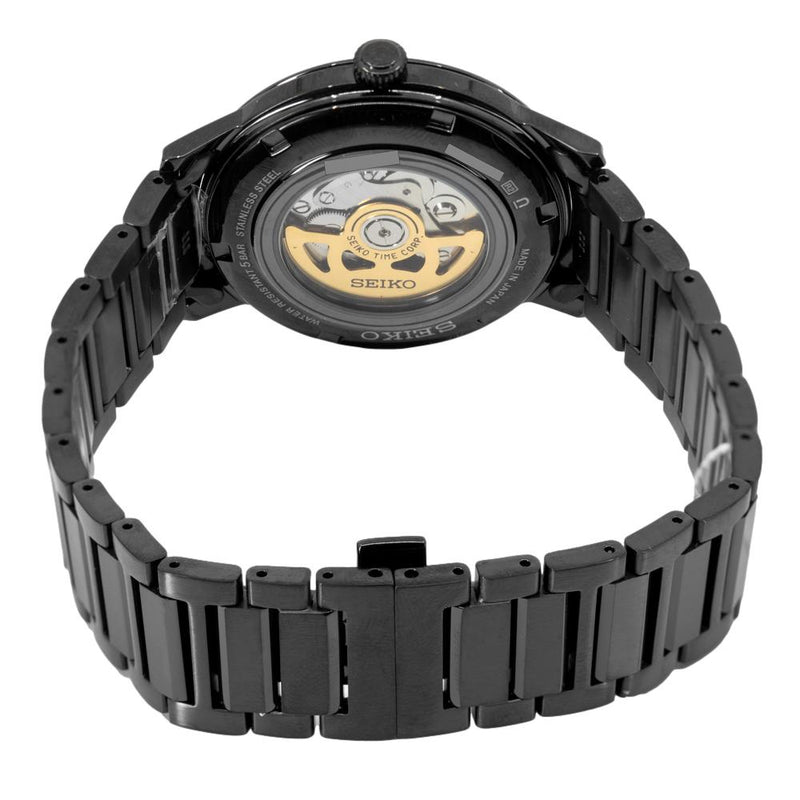 SRPJ15J1-Seiko Men's SRPJ15J1 Presage Cocktail Time Black Dial Watch