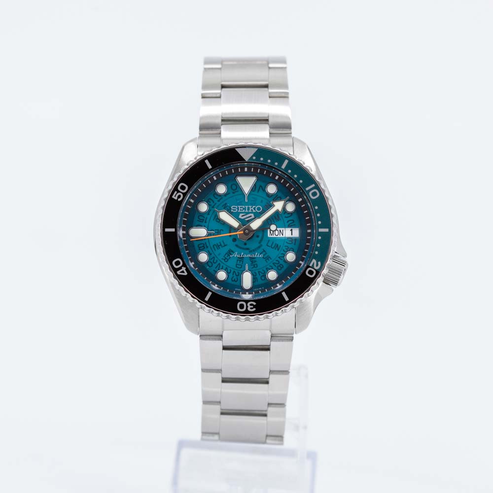 SRPJ45K1-Seiko Men's SRPJ45K1Sports SKX Style Blue Dial Watch
