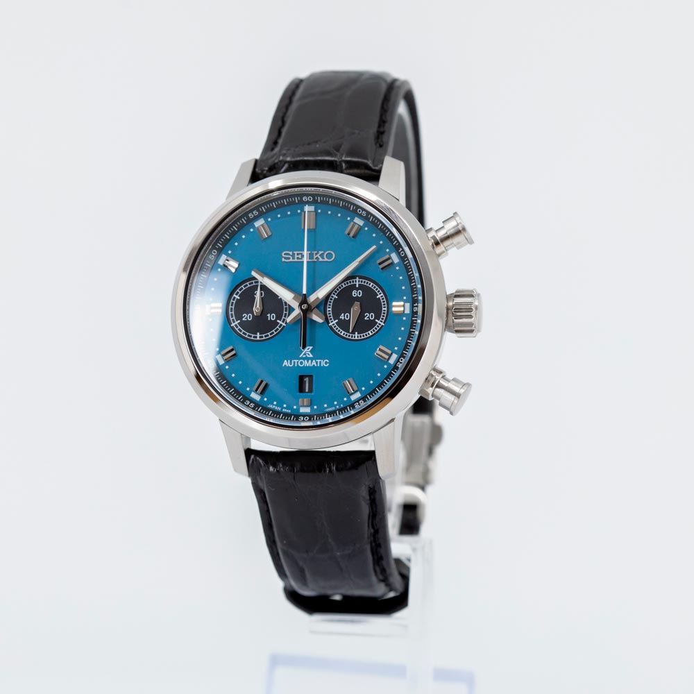 SRQ039J1-Seiko Men's SRQ039J1 Prospex Blue Dial Chrono Watch.