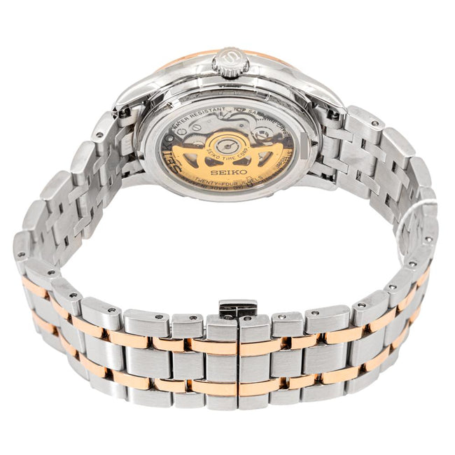 SSA412J1-Seiko Men's SSA412J1 Presage Open Hearth Rose Watch
