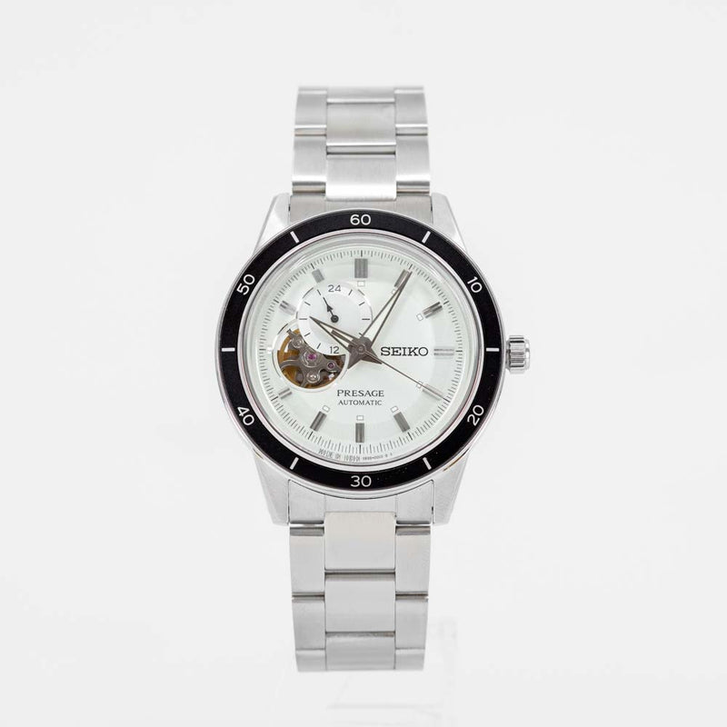 SSA423J1-Seiko Men's SSA423J1 Open Balance White Dial Watch