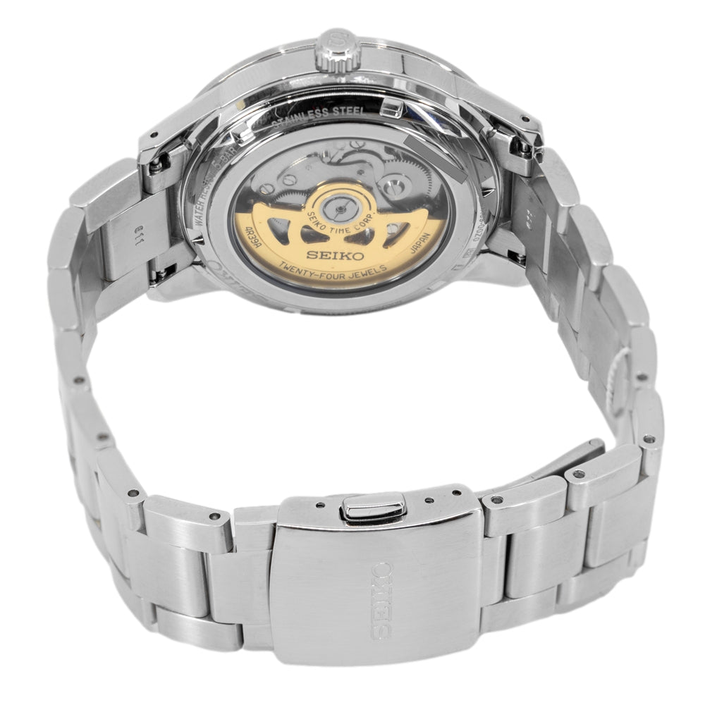 SSA423J1-Seiko Men's SSA423J1 Open Balance White Dial Watch