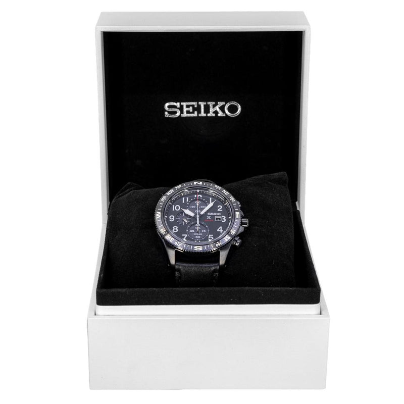 SSC707P1-Seiko Men's SSC707P1 Prospex Solar Chronograph Black Watch