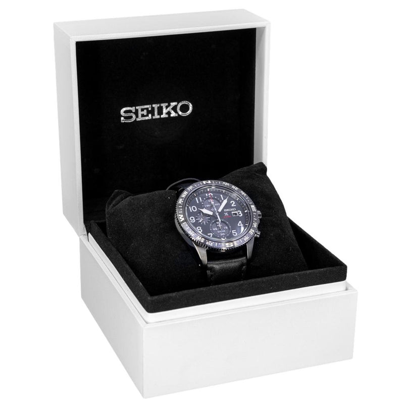 SSC707P1-Seiko Men's SSC707P1 Prospex Solar Chronograph Black Watch