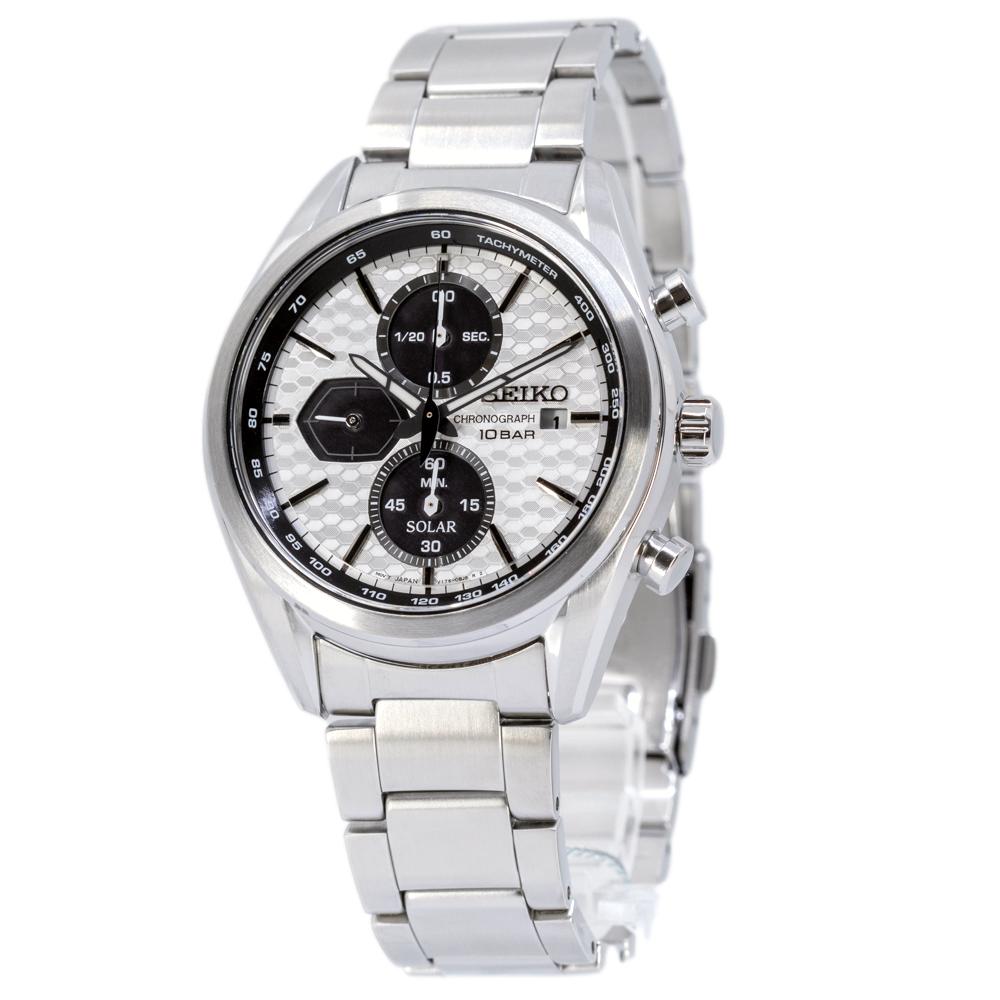 SSC769P1-Seiko Men's SSC769P1 Sport Solar White Dial  Watch