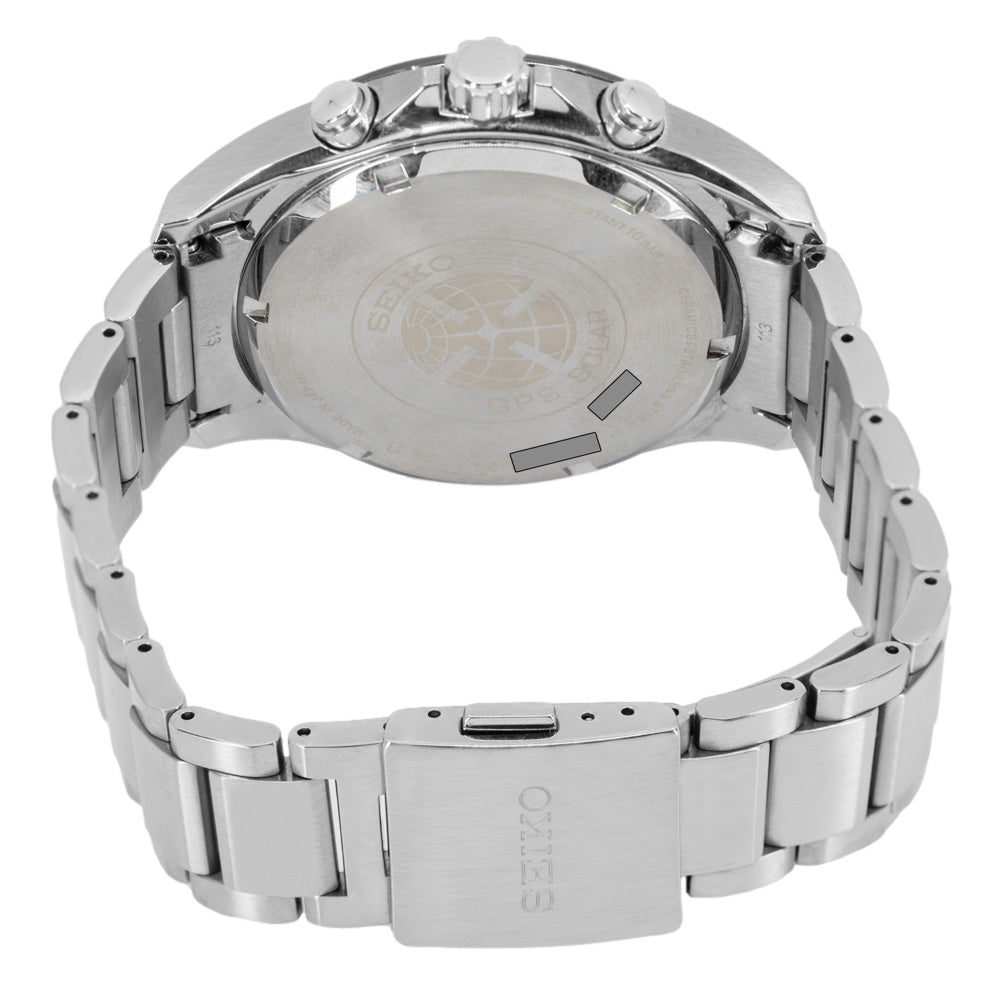 SSE161J1-Seiko Men's SSE161J1 Astron GPS Solar Black Dial Solar