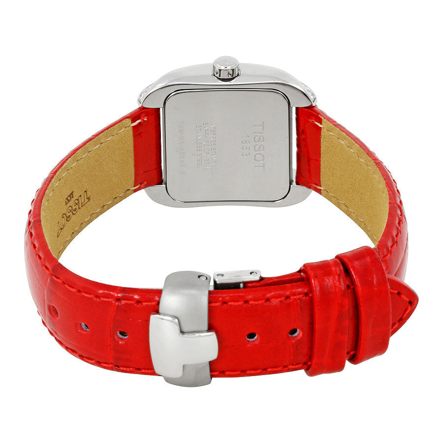 T02136571-Tissot Ladies T02.1.365.71 T-Wave Diamond Bezel Watch