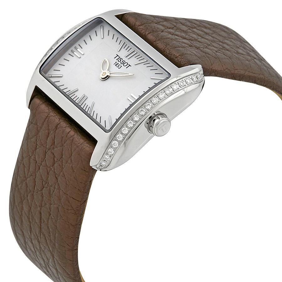 T0233091603101-Tissot Ladies T023.309.16.031.01 T-Wave Diamond Bezel Watch