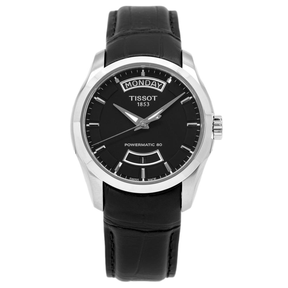 T0354071605102-Tissot T035.407.16.051.02 T-Classic Black Dial Watch