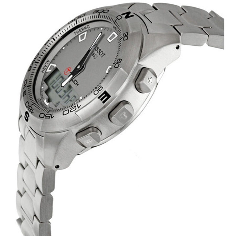 T0474201107100-Tissot Men's T047.420.11.071.00 T-Touch Silver Watch