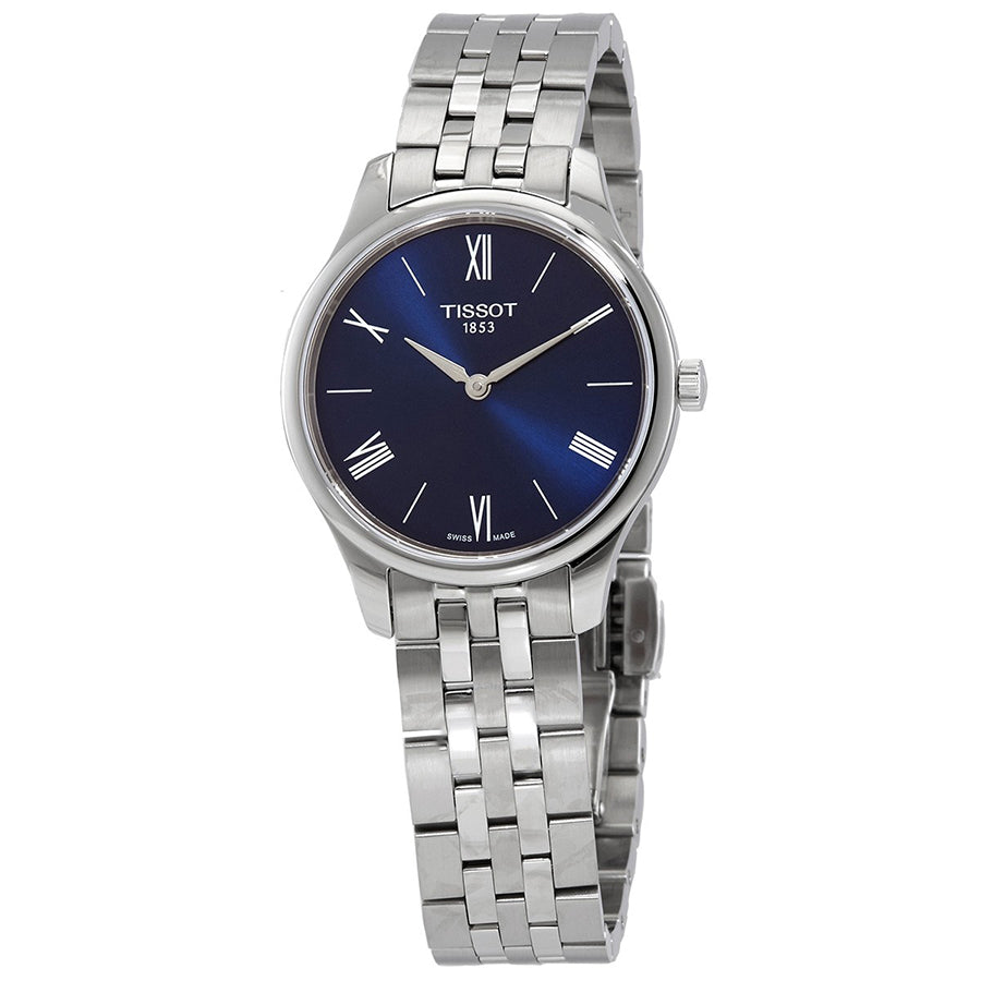 T0632091104800-Tissot Ladies T063.209.11.048.00 Tradition Blue Dial Watch