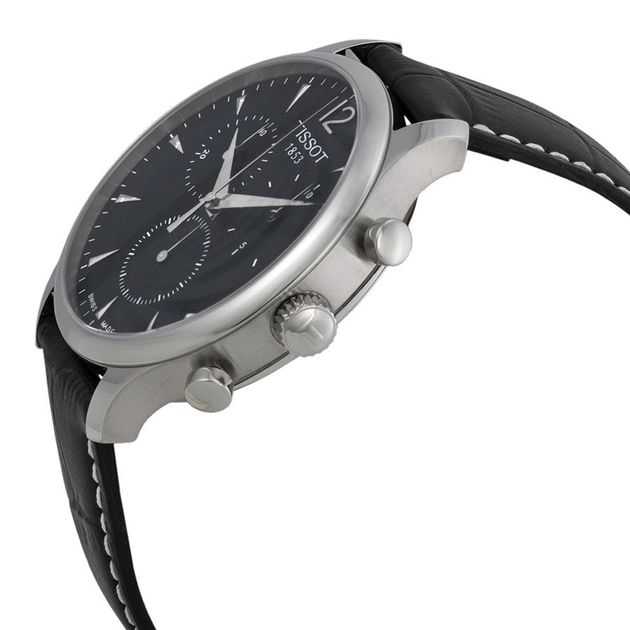 T0636171605700 -Tissot Men's T063.617.16.057.00 T-Classic Chrono Black Watch