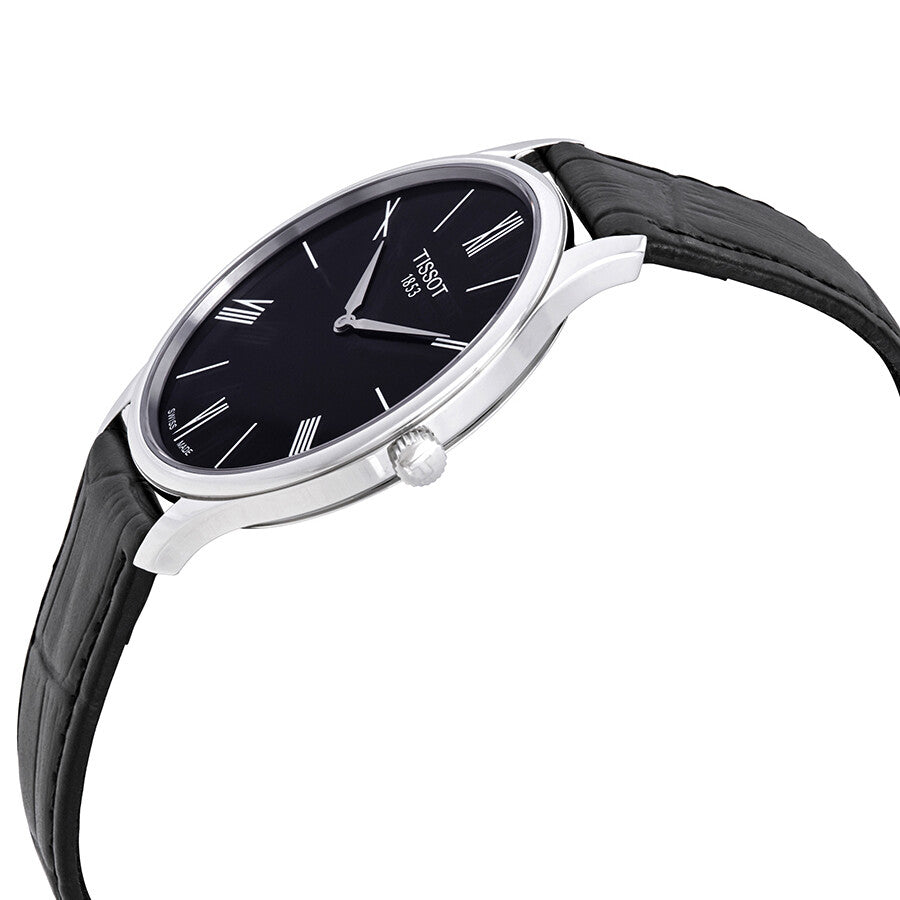 T0634091605800-Tissot Men's T063.409.16.058.00 Tradition Black Dial Watch