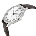 T0636101603800-Tissot Men's T063.610.16.038.00 Tradition Silver Dial Watch