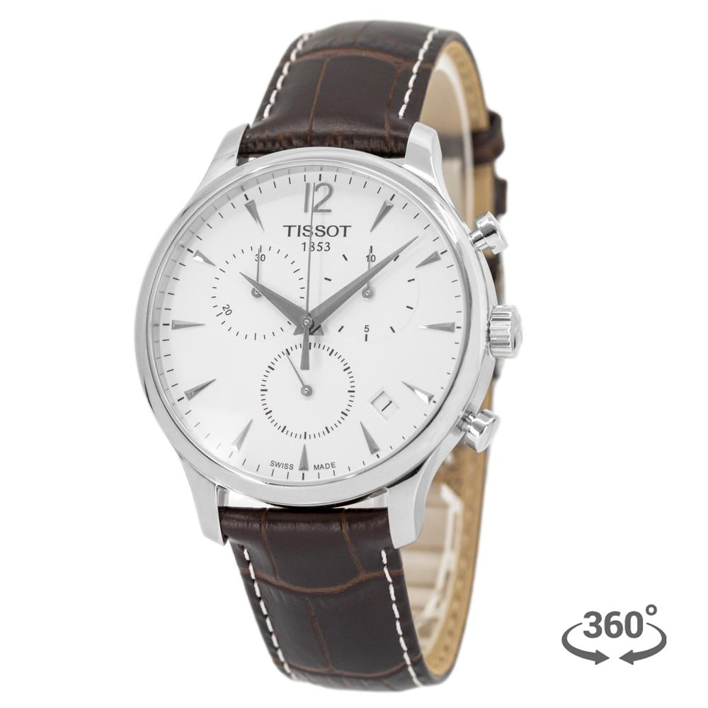 T0636171603700-Tissot T063.617.16.037.00 T-Classic Tradition Chronograph 