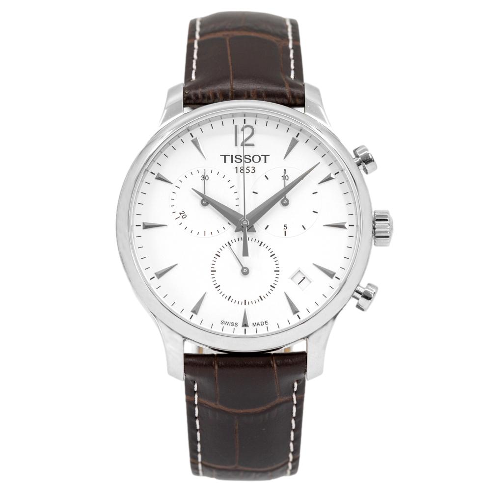 T0636171603700-Tissot T063.617.16.037.00 T-Classic Tradition Chronograph 