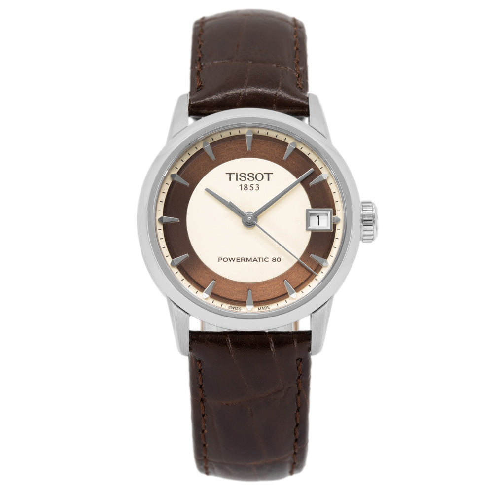 T0862071626100-Tissot Ladies T086.207.16.261.00 T-Classic Ivory Dial Watch