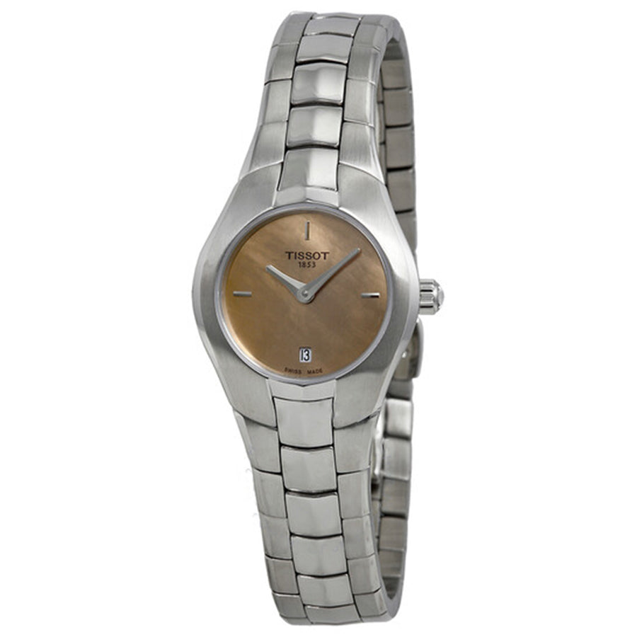 T0960091143100-Tissot Ladies T096.009.11.431.00 T-Lady T-Round Watch