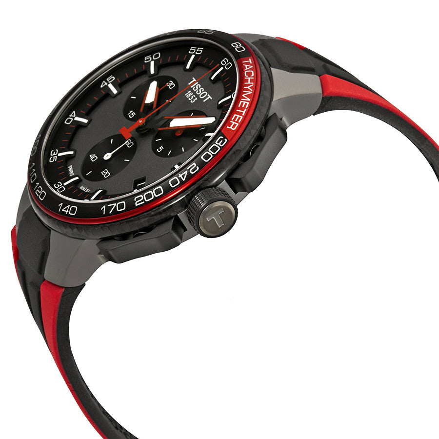 T1114173744101-Tissot Men's  T111.417.37.44 T-Race Chrono Black Dial  Watch